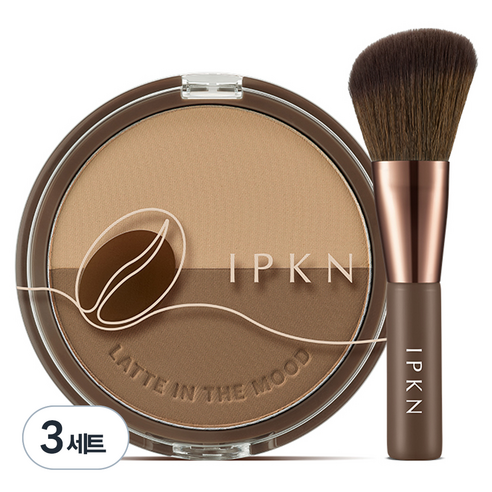 입큰 라떼 인 더 무드 쉐딩 기획 세트 9.8g, 01 피칸브라운, 3개