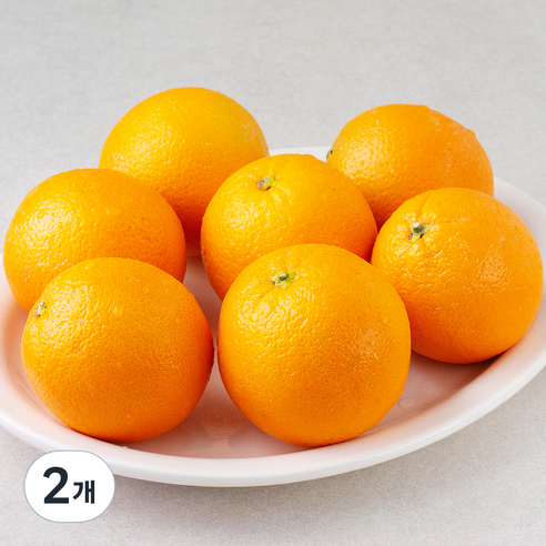 만나다 미국 고당도 오렌지, 1.5kg, 2개