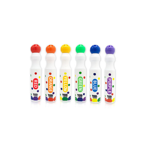 톡톡 찍어 만드는 즐거움, 미소로 도트스틱 물감으로 아이의 상상력을 펼쳐주세요!