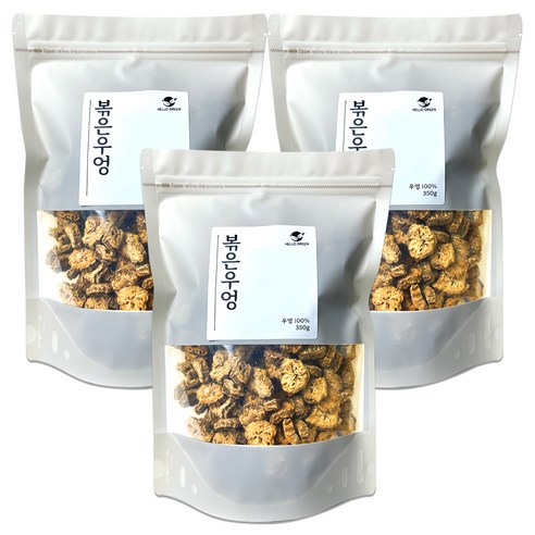 헬로우그린 볶은 우엉, 350g, 3개, 3개