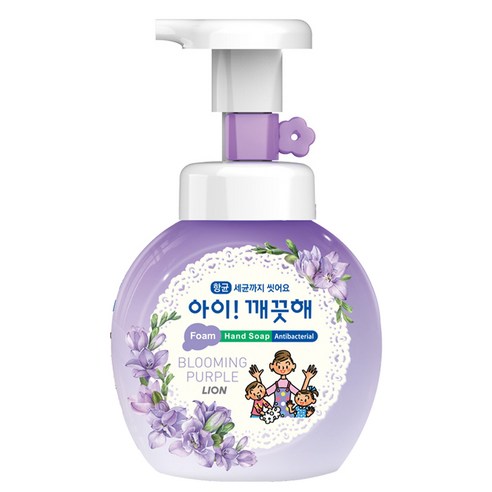 아이깨끗해 블루밍 퍼플 핸드워시, 250ml, 1개