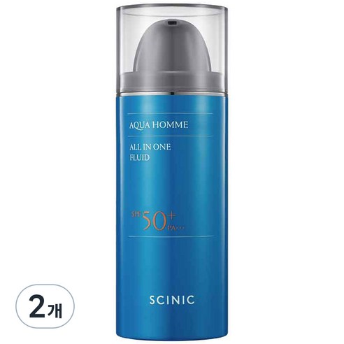 싸이닉 아쿠아 옴므 올인원 플루이드 SPF50+ PA+++, 100ml, 1개