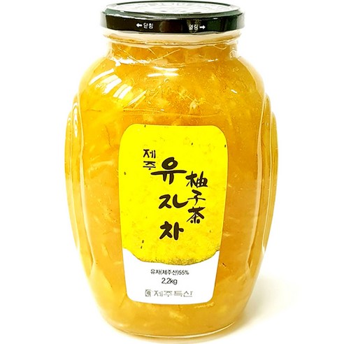 제주 과일청 유자차, 2.2kg, 1개입, 1개
