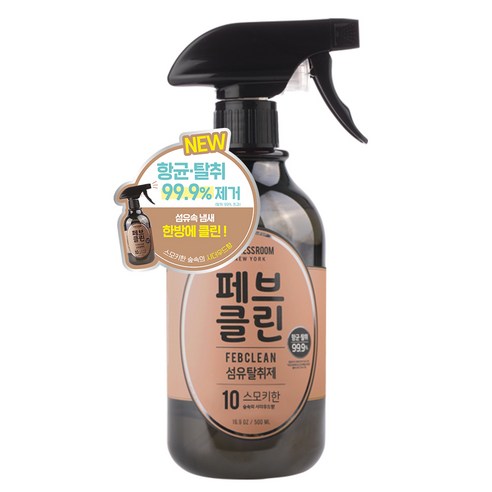 더블유드레스룸 페브클린 섬유탈취제 No.10 옥토버우디, 500ml, 1개