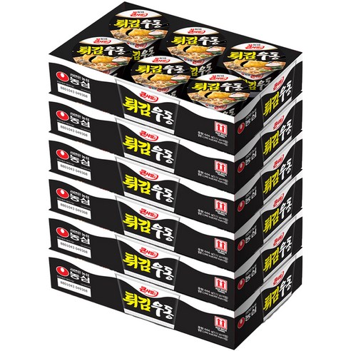 농심 튀김우동 큰사발면 111g, 36개
