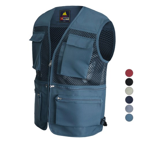 땀으로 축축한 등, 이젠 안녕! 쾌적함이 깃든 아웃도어 조끼 체험기 작업복조끼