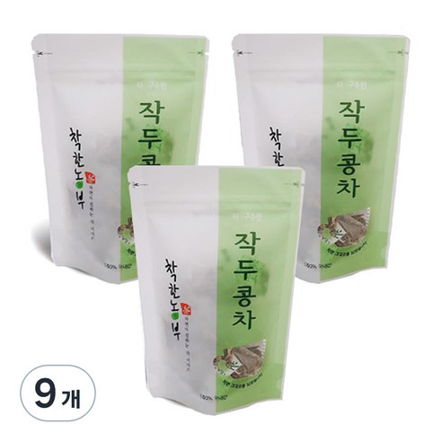 착한농부 햇 작두콩차, 1.5g, 15개입, 9개