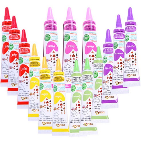 상상앤드 초코 데코 펜 딸기 3p + 메론 3p + 사과 3p + 바나나 3p + 포도 3p 세트, 1세트