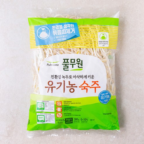 풀무원 유기농 인증 숙주, 300g, 1개