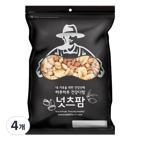 넛츠팜 믹스넛, 900g, 4개