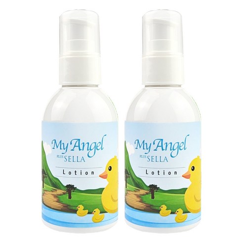 SELLA 베이비 마이엔젤 고보습 바디로션, 2개, 120ml