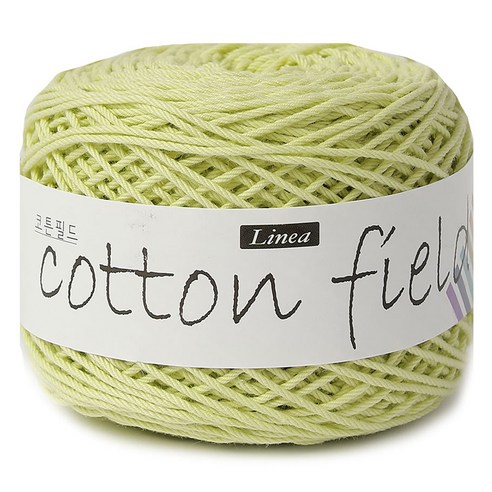 니뜨 코튼 필드 뜨개실 80g, 317 베이비그린, 1개