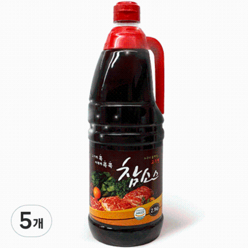 우리식품 고기엔 참소스, 2.1kg, 5개