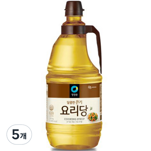 청정원 요리당, 2.45kg, 5개