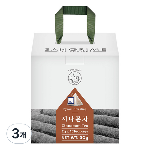 산그리메 삼각티백 시나몬차, 15개입, 3개, 2g