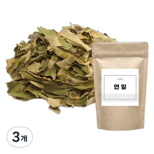 순수다함 연잎, 100g, 1개입, 3개