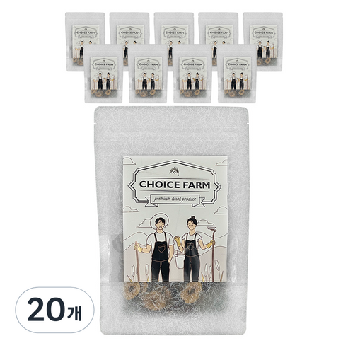 초이스팜 건대추칩, 60g, 20개