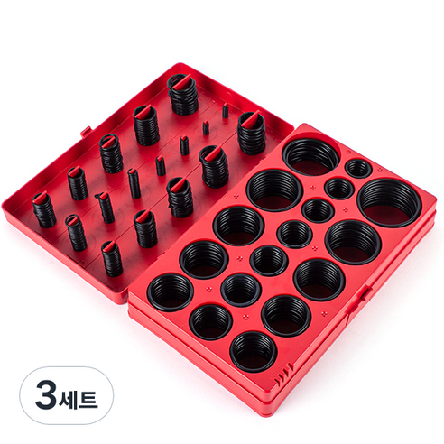 고무 오링 세트 32종 419p, 3세트