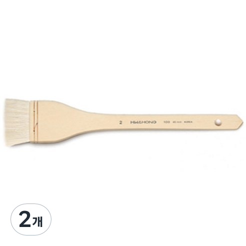 화홍 100 배경붓, 6호, 2개