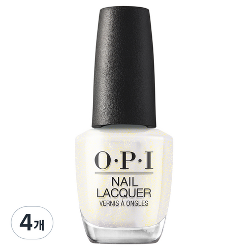 오피아이 네일락커 매니큐어 HRP10, Snow Holding Back, 4개, 15ml