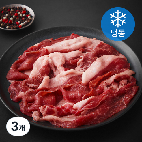 레커컷 호주산 차돌양지 구이용 (냉동), 3개, 200g