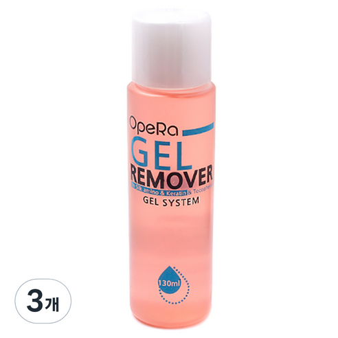 OpeRa 오페라 젤 리무버, 130ml, 3개