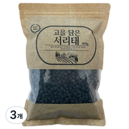 고을 담은 서리태, 800g, 3개