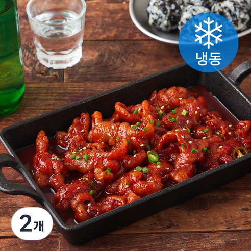 에브리쿡 양념 무뼈닭발 (냉동), 300g, 2개
