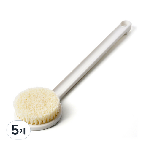 생활의신 각질 필링 바디 브러쉬, 혼합색상, 5개, 1개입