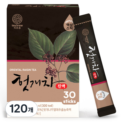티브루 헛개차 진액, 120개, 10ml