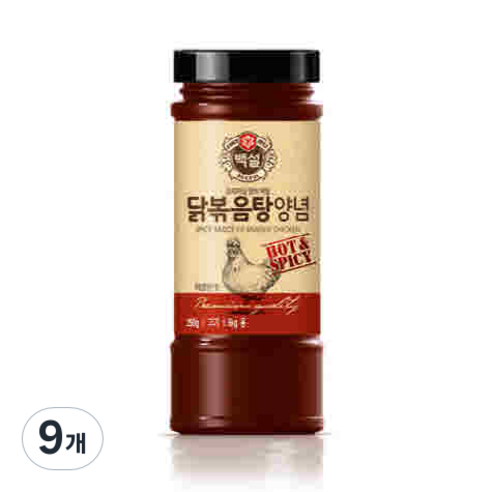 백설 닭볶음탕양념, 290g, 9개