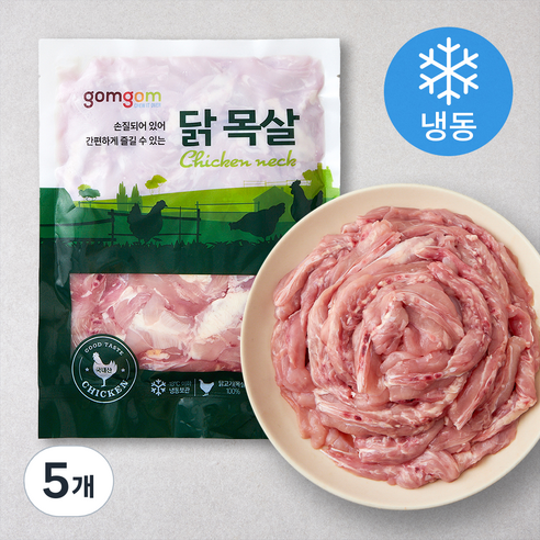 곰곰 닭 목살 (냉동), 500g, 5개