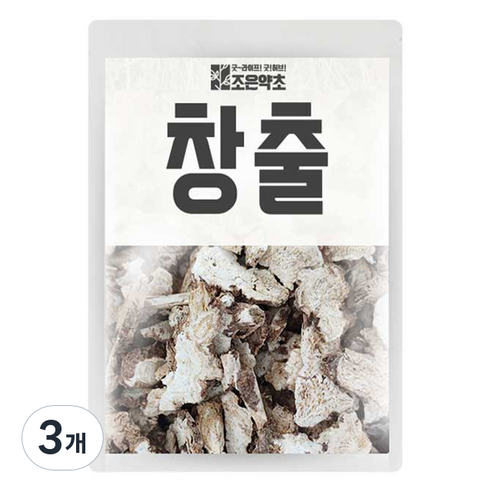 조은약초 창출, 300g, 3개