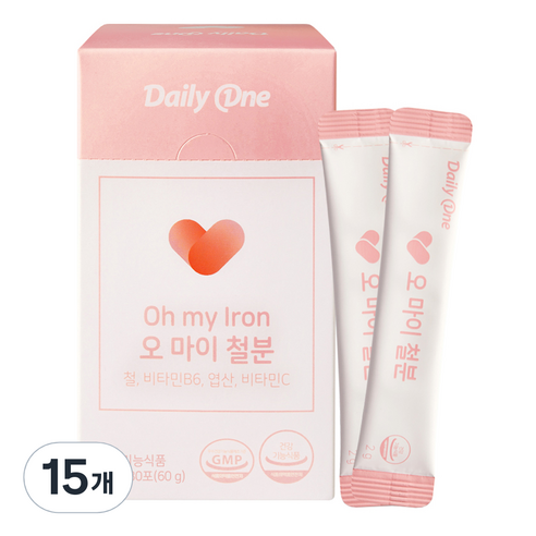 데일리원 오 마이 철분 30p, 60g, 15개