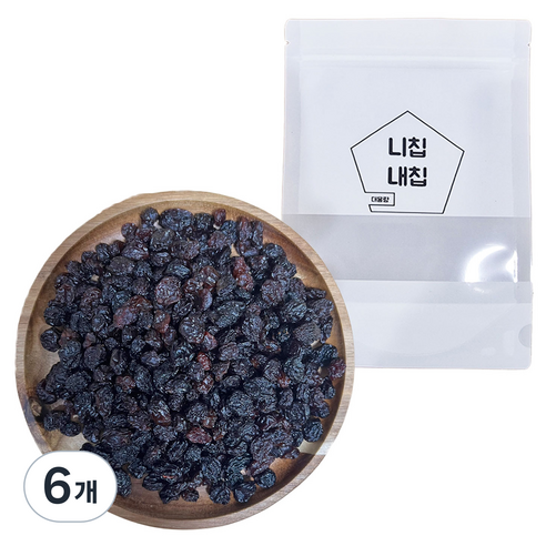 니칩내칩 잘 말린 건포도, 6개, 250g