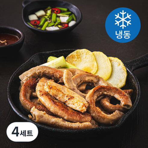 명품조선 소곱창 200g + 소스 20g 세트 (냉동), 220g, 4세트