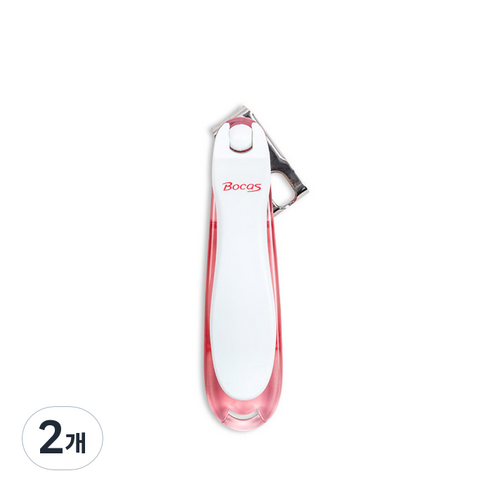 보카스 회전 발톱깎이 TNC-3020, 2개, 레드
