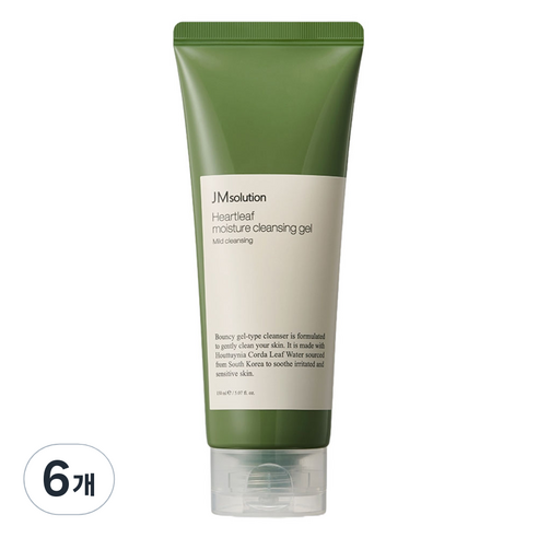 제이엠솔루션 어성초 모이스처 클렌징 젤, 6개, 150ml