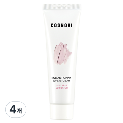 코스노리 로맨틱 핑크 톤업 크림 50ml, 01 로맨틱 핑크, 4개