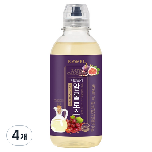 로엘 저칼로리 알룰로스, 680g, 4개