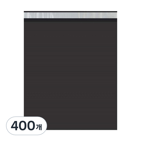 가팡 택배봉투 블랙 100p, 4세트