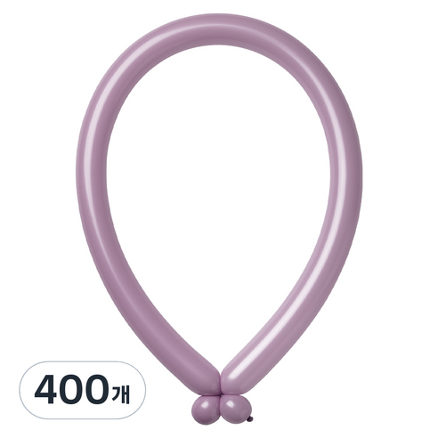 조이벌룬 260풍선, 파스텔더스크 라벤더, 400개