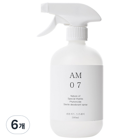 몬트 피톤치드 살균 탈취제, 6개, 500ml