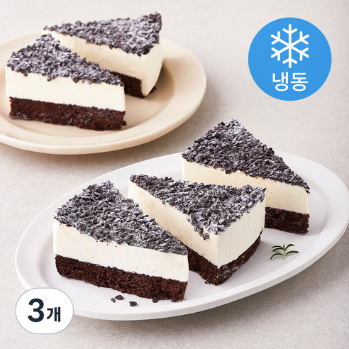 파미유 까망베르 치즈무스 케이크 5개입 (냉동), 375g, 3개