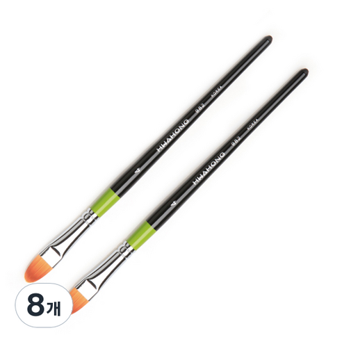 화홍 디자인붓 982, 4호, 8개