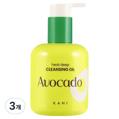 가히 히트 딥 클렌징 오일, 3개, 200ml