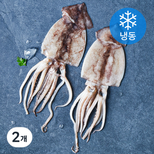 김씨밥 손질 오징어 (냉동), 320g, 2개