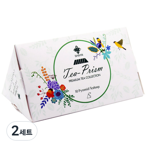 다란 티프리즘 컬렉션 10티백 세트, TF부모님을 위한 허브차, 2세트