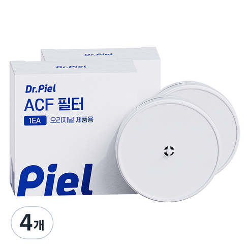 닥터피엘 오리지날 샤워기 2차 필터, 4개