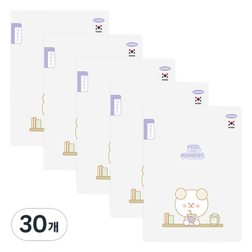 펜피아 1000 초등 제본노트 10칸쓰기 노트, B 퍼플, 30개